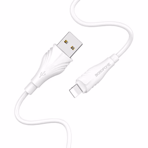 Borofone Cable BX18 Optimal - USB to Lightning - 2A 1m White