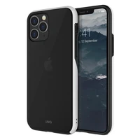 Uniq Vesto Hue viedtālruņa apvalks iPhone 11 Pro - melns un balts
