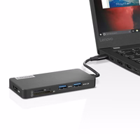 Lenovo GX90T77924 notebook dock/port replicator USB 3.2 Gen 1 (3.1 Gen 1) Type-C pelēks