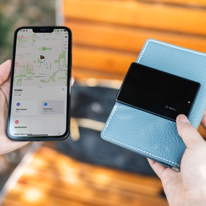 MiLi MiCard HD-P16-C Bluetooth izsekotājs Apple Find My tīklam, melns