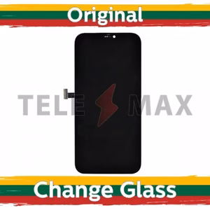 LCD displejs saderīgs ar iPhone 12 Pro Max melns oriģināls (atjaunots: Telemax)