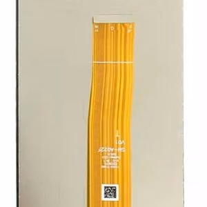 LCD ekrāns Samsung A022F/M127 A02/M12 (A022F LCD brūns lokanais kabelis) ar skārienjutīgo ekrānu melns oriģināls