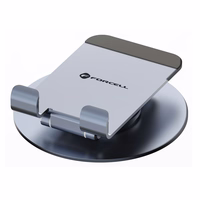 Forcell F-GRIP Fold Stand 3 360 galda turētājs - pelēks