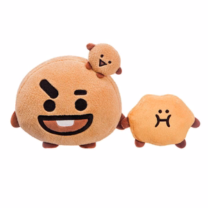 Line Friends BT21 SHOOKY plīša talismans, 20 cm