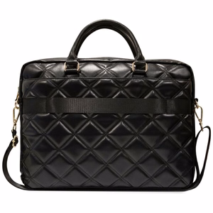 Guess 4G Quilted soma 16" klēpjdatoram - melns