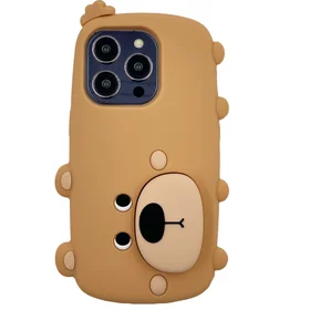 Maciņš 3D BEAR AR STATĪVU IPHONE 13
