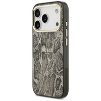 Guess Python Pattern Magnētiskais apvalks iPhone 17 Pro (m) - brūns