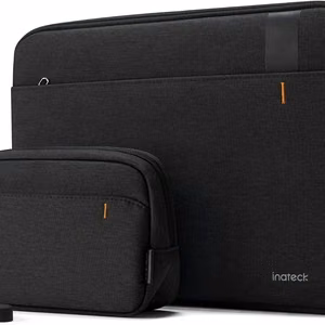 Inateck LB01011-13S apvalks 13" klēpjdatoram ar EUDE putām, melns