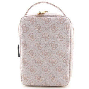 Guess Soma GUHBP4RPSP Organizer rozā/rozā 4G Printed Stripes