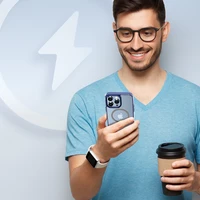 Dux Ducis Clin2 vāciņš iPhone 14 Pro magnētiskais MagSafe apvalks zils