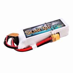 Gens ace G-Tech Soaring 2200 mAh 14,8 V 30C 4S1P LiPo akumulatoru komplekts ar XT60 savienotāju