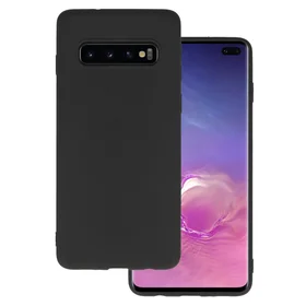 Aizmugurējais korpuss MATT priekš SAMSUNG GALAXY S10 Black