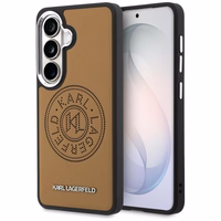 Karl Lagerfeld maciņš Perforated KL MagSafe Samsung Galaxy S26 brūns