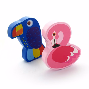 Koka grabulis Flamingo vai Tukāns, nejaušs modelis