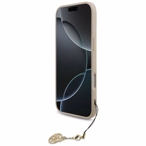 Guess 4G Charms Collection Magnētiskais viedtālruņa apvalks iPhone Air - rozā