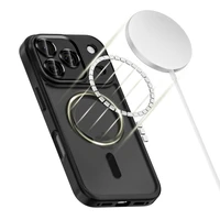 Tech-Protect MagCam MagSafe viedtālruņa apvalks iPhone 17 Pro - matēts melns