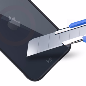3mk Satin Armor Magnētiskais viedtālruņa apvalks ar MagSafe iPhone 14 Plus - caurspīdīgs ar melnu rāmi