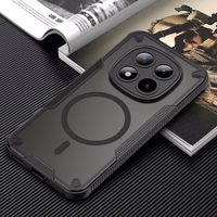 Tech-Protect Rugged Shield MagSafe apvalks Xiaomi Poco M8 Pro / Xiaomi Redmi Note 15 Pro+ 5G - melns