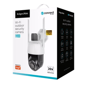 Kruger&Matz Connect C110 Tuya āra Wi-Fi kamera