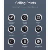 Bluetooth pārnēsājamie skaļruņi Awei Y669 31W melni