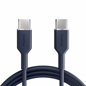 Puro ICON USB-C - USB-C kabelis 1.5m - tumši zils
