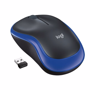 Bezvadu pele Logitech 2,4G 1000 dpi M185 zila