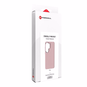 Maciņš Samsung S26 ULTRA Forcell F-Protect Frame Premium saderīgs ar MagSafe rozā