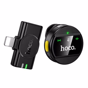 Mikrofon bezpzewodowy Lightning Hoco L21 czarny