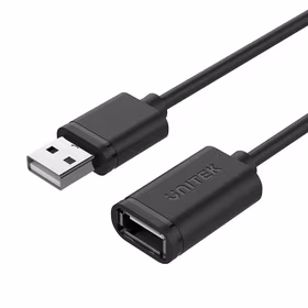UNITEK Y-C417GBK USB cable USB 2.0 3 m USB A melns
