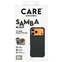 CARE by PanzerGlass Modes Samba Magnētiskais viedtālruņa apvalks iPhone 17 Pro Max - Melns