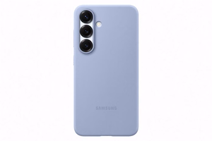 Samsung Silicone Case vāciņš Samsung Galaxy S25 telefonam, gaiši zils