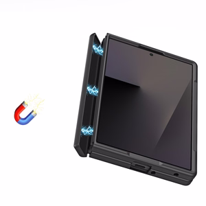 Ar MagSafe saderīgs DUX DUCIS YIND maciņš SAMSUNG Z Fold 8 Wide, melns