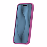 Silikona Thin Mag maciņš for iPhone 16 Pro 6,3" fuschia