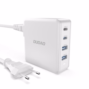 Зарядное устройство Dudao "A100EU" белое 100W (2xPD 2xQC3.0)