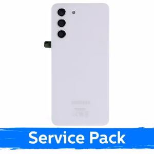 Aizmugurējais vāciņš saderīgs ar Samsung G990 S21 FE / balts / (Service Pack)