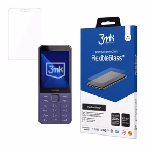 3mk FlexibleGlass – tālruņa ekrāna aizsargs modelim Nokia 235 4G / 215 4G (2024)