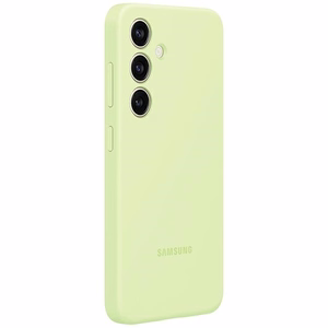 Samsung silikona viedtālruņa apvalks Samsung Galaxy S24 Plus zaļš