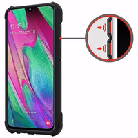 ARMOR viedtālruņa apvalks SAMSUNG A40 melns