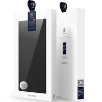 Dux Ducis Skin Pro viedtālruņa apvalks Sony Xperia 10 VI ar atloku un karšu nodalījumu - melns