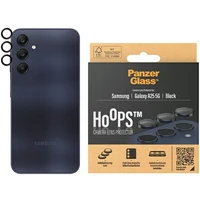 PanzerGlass Hoops kameras aizsardzība Samsung Galaxy A25 5G - ar melnu rāmi