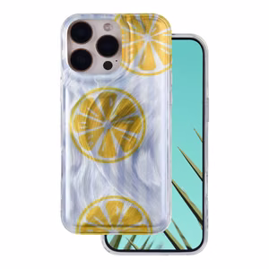 Ultra Trendy Summer maciņš iPhone 15 Pro 6,1" citrona