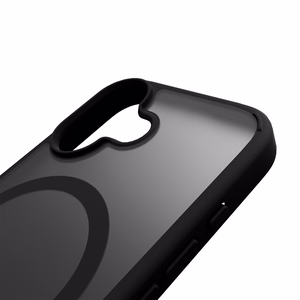 Puro Gradient TPU MagSafe saderīgs viedtālruņa apvalks iPhone 17 - melns