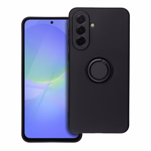 Viedtālruņa apvalks ar silikona gredieniem SAMSUNG A36 5G melns