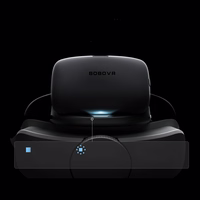 BoboVR P4U galvas siksna ar akumulatoru PICO 4 Ultra un Ultra Enterprise - balta un melna krāsa