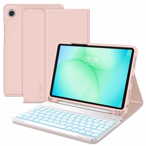 Tech-Protect SC Pen Case for Samsung Galaxy Tab A9+ / A11+ Plus 11.0 X210 / X215 / X216 / X230 / X235 / X236 - Pink