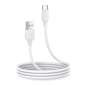 Joyroom Long-Lasting Series A9 USB-A / USB-C 3A kabelis 1m - balts