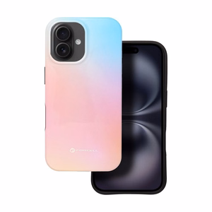 FORCELL F-PROTECT Mirage, militārā standarta pārbaudīts magnētiskais viedtālruņa apvalks IPHONE 16, rozā zils