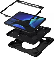 LAUT Shield Enduro vāciņš ar Apple Pencil turētāju iPad Pro 11" 1 / 2 / 3 / 4, iPad Air 10.9" 4 / 5 – melns