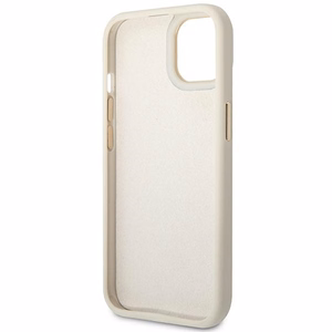 Guess GUHCP14MHGCRHS iPhone 14 Plus 6.7 "sudraba/sudraba cietais apvalks Croco Collection