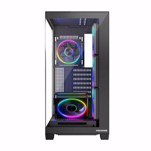 Modecom Volcano Stellar ARGB Midi korpuss 5F melns